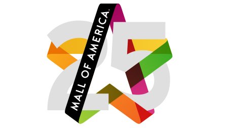 Mall of America 25 Logo